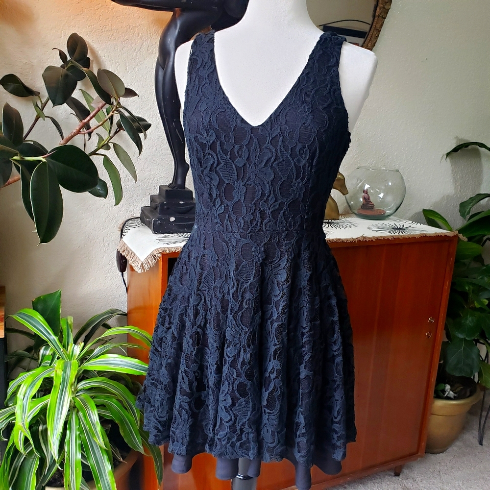 Needle & Thread Lace Midi Dress
